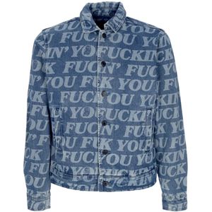 Ripndip, Jassen, Heren, Blauw, L, Denim, Denim Jack