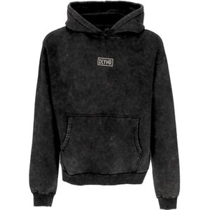 Dolly Noire, Reflecterende Hoodie voor Mannen Zwart, Heren, Maat:M