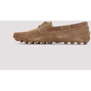 Tod's, Schoenen, Heren, Bruin, 42 EU, Leer, Bruine Loafer Schoenen Elegant Comfortabele Stijl