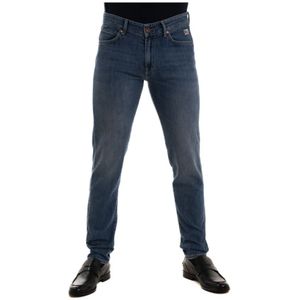 Roy Roger's, Jeans, Heren, Blauw, W35, Denim, Slim Fit Stretch Denim Jeans