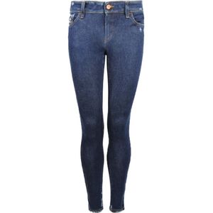 Diesel, Jeans, Dames, Blauw, W30, Denim, 34land Skinny Jeans voor Vrouwen
