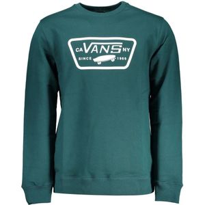 Vans, Sweatshirts & Hoodies, Heren, Groen, L, Groene hoodie met print