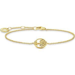 Thomas Sabo, Accessoires, Dames, Geel, ONE Size, Gouden Tree of Love Armband