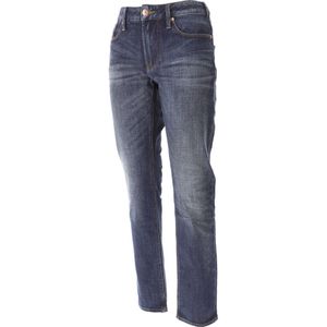 Emporio Armani, Jeans, Heren, Blauw, W38, Denim, Blauwe Jeans van Armani