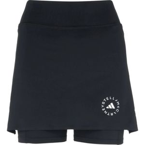 Adidas by Stella McCartney, Zwarte Skort - In 3644 Zwart, Dames, Maat:S