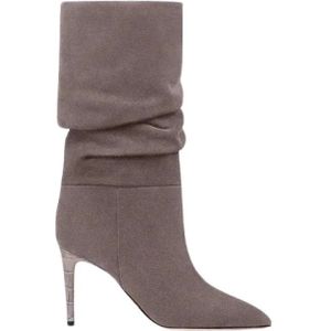 Paris Texas, Stijlvolle Slouchy Boot 85 Grijs, Dames, Maat:40 EU