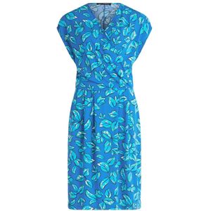 Betty Barclay, Kleedjes, Dames, Blauw, M, Bloemen Jersey Jurk