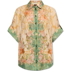 Zimmermann, Blouses & Shirts, Dames, Veelkleurig, M, Zijden shirt