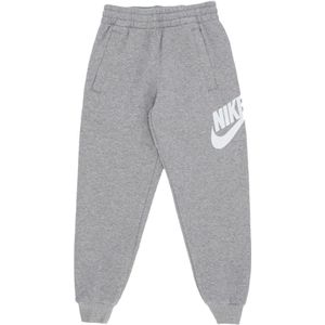 Nike, Broeken, Heren, Grijs, M, Katoen, Sportieve Fleece Jogger Broek