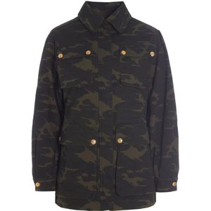 Dea Kudibal, Jassen, Dames, Groen, L, Camo Pine Jas