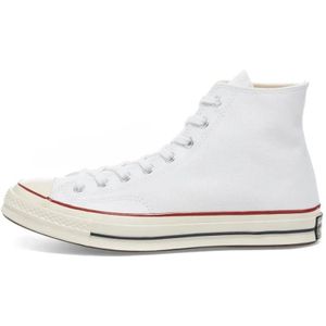 Converse, Schoenen, Heren, Wit, 37 1/2 EU, Chuck 70 Hi Witte Sneakers