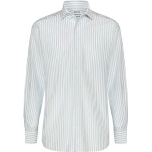 Boggi Milano, Tops, Heren, Blauw, XL, Katoen, Regular Fit Japans Jersey Polo Shirt