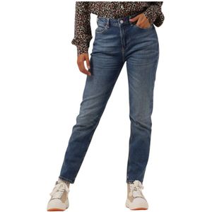 Scotch & Soda, Jeans, Dames, Blauw, W29 L32, Denim, High Five Slim Jeans Essentials