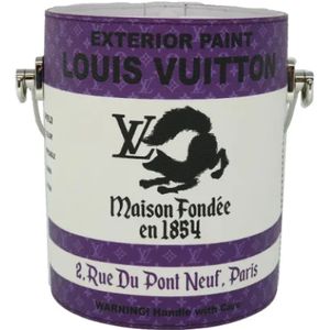Louis Vuitton Vintage, Pre-owned, Dames, Paars, ONE Size, Leer, Tweedehands leren Louis Vuitton tassen