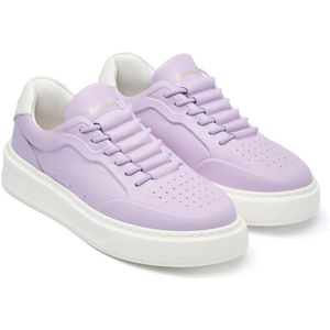 Barracuda, Schoenen, Dames, Paars, 36 EU, Leer, Lila Vetersneaker voor Vrouwen