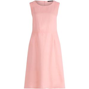 Betty Barclay, Kleedjes, Dames, Roze, 3Xl, Linnen, Tropische Maxi Jurk