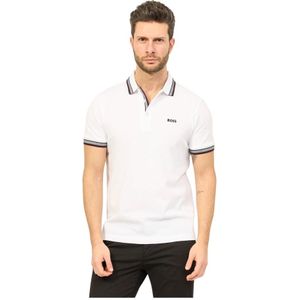 Hugo Boss, Polo Shirts Wit, Heren, Maat:M