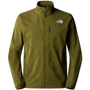 The North Face, Jassen, Heren, Groen, L, Polyester, Outdoor Hooded Softshell Jas