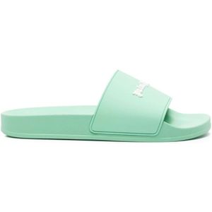 Palm Angels, Slippers Groen, Heren, Maat:39 EU