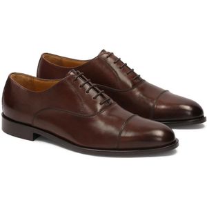 Kazar, Schoenen, Heren, Bruin, 42 EU, Leer, Formele leren oxford halfschoenen