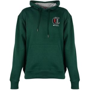 Champion, Sweatshirts & Hoodies, Heren, Groen, L, Katoen, Hoodie