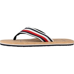 Tommy Hilfiger, Flip Flops Blauw, Heren, Maat:43 EU