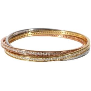 Cartier Vintage, Pre-owned Metal bracelets Veelkleurig, Dames, Maat:ONE Size