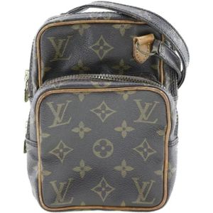 Louis Vuitton Vintage, Pre-owned Canvas shoppers Bruin, Dames, Maat:ONE Size