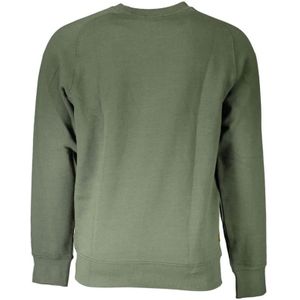 Timberland, Sweatshirts & Hoodies, Heren, Groen, S, Katoen, Klassiek Groen Sweatshirt