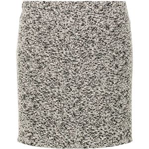 Iro, Zwarte Tweed Bouclé Rok Veelkleurig, Dames, Maat:XS