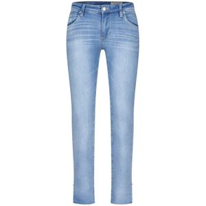 Adriano Goldschmied, Jeans, Heren, Blauw, W27, Denim, Slim-fit Elastische Denim Jeans