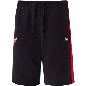 New Era, Korte broeken, Heren, Zwart, L, Katoen, Mesh Panel NBA Shorts