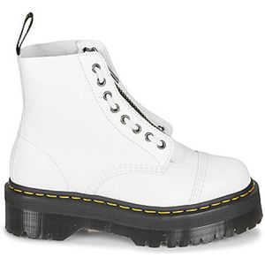 Dr. Martens, Schoenen, Dames, Wit, 37 EU, Leer, Witte Sinclair Dameslaarzen