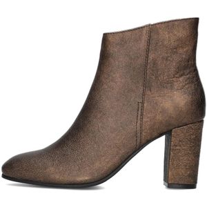 Notre-v, Schoenen, Dames, Geel, 36 EU, Leer, Dames Enkellaarsjes Diane-02