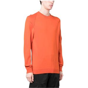 C.p. Company, Sweatshirt Oranje, Heren, Maat:S