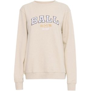 Ball, Sweatshirts & Hoodies, Dames, Beige, XS, Beige Melange Sweatshirt