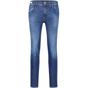 Replay, Jeans, Heren, Blauw, W29 L32, Denim, Hyperflex Stretch Slim-Fit Jeans voor heren