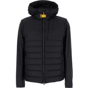 Parajumpers, Jassen, Heren, Zwart, L, Zwarte Winterjassen Kinary