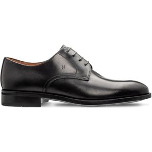 Moreschi, Schoenen, Heren, Zwart, 40 EU, Leer, Klassieke zwarte Derby schoenen