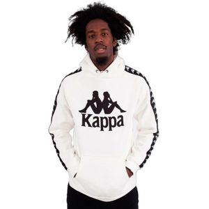 Kappa, Sweatshirts & Hoodies, Heren, Wit, M, Katoen, Hoodies