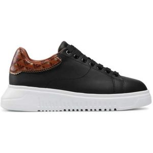 Emporio Armani, Sneakers Zwart, Dames, Maat:38 EU