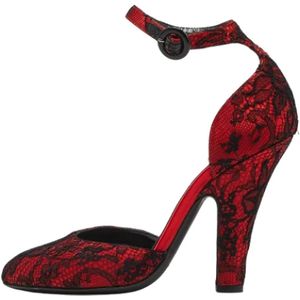 Dolce & Gabbana Pre-owned, Pre-owned Lace heels Rood, Dames, Maat:37 EU