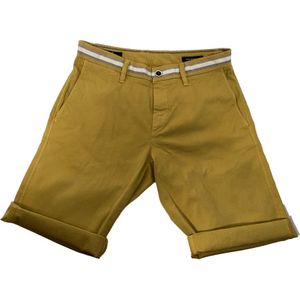 Mason's, Korte broeken, Heren, Geel, S, Katoen, Casual Bermuda Shorts - Mason - 44