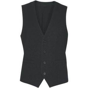 Clean Cut, Vest- Reinig gesneden Milaan Zwart, Heren, Maat:S