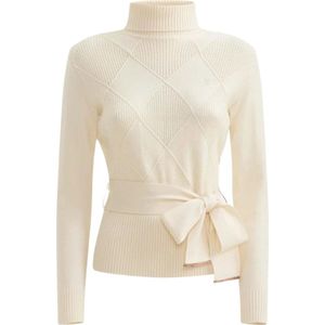 Alviero Martini 1a Classe, Dames Coltrui met Taille Riem Beige, Dames, Maat:L