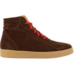 Duca di Morrone, Schoenen, Heren, Bruin, 41 EU, Suède, Laced Schoenen