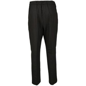 Pennyblack, Broeken, Dames, Zwart, XL, Polyester, Elegante Viscose Blend Stretch Broek