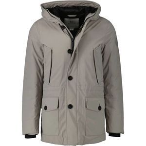 Woolrich, Jassen, Heren, Beige, L, Gewatteerde jas