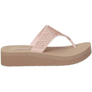 Skechers, Flip Flops Roze, Dames, Maat:39 EU