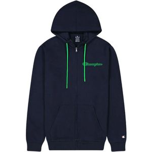 Champion, Zip-throughs Blauw, Heren, Maat:M